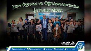 BAŞKAN MUSTAFA ÇÖL’DEN YARIYIL TATİLİ MESAJI