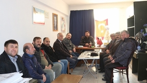  CHP Dinar İlçe Teşkilatı'ndan 10 Ocak Nedeniyle Gündem Gazetesine Ziyaret