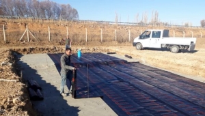 DİNAR KATI ATIK AKTARMA İSTASYONUNDA ÇALIŞMALARA BAŞLANDI