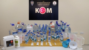 Kaçak Ve Sahte Alkol Ele Geçirildi