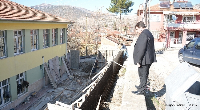 Başkan Sarı çalışmaları yakından takip ediyor