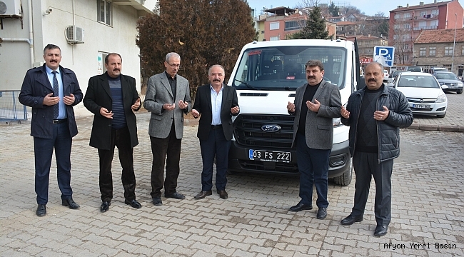 Dinar Belediyesine Yeni Araç Alındı