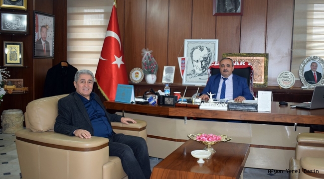 Kırıkkale Vali Yardımcısı Osman AKBAŞ, Başkan Şahin’i Ziyaret Etti