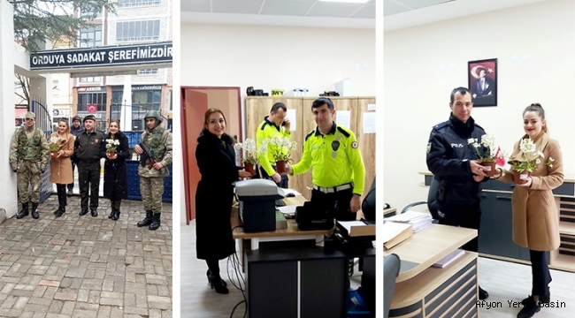 SANJET A.Ş’DEN KURUMLARA ÇİÇEK HEDİYESİ