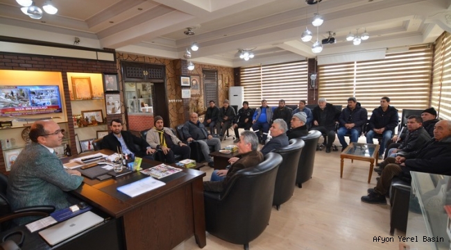 SAZAK MAHALLESİNDEN BAŞKAN ÇÖL’E ZİYARET