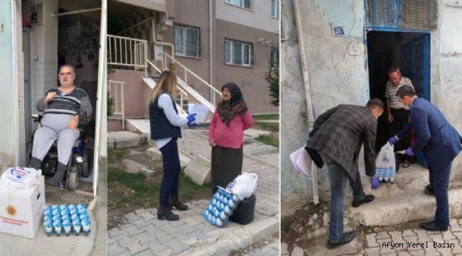 65 YAŞ ÜSTÜ VATANDAŞLARIMIZIN YARDIMINA KOŞUYORUZ