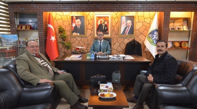AÇIK CEZAEVİ MÜDÜRÜNDEN BAŞKAN ÇÖL’E ZİYARET