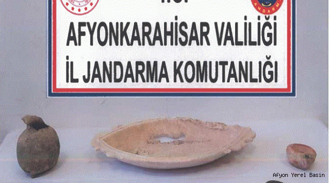 AFYONKARAHİSAR'DA TARİHİ ESER HIRSIZLIĞI