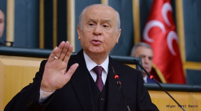 Devlet Bahçeli'den Kovid-19 açıklaması..!!