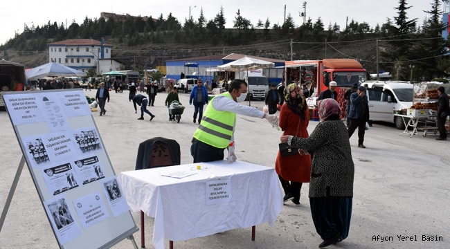 Halk Pazarında Gerekli Tüm Tedbirler Alındı