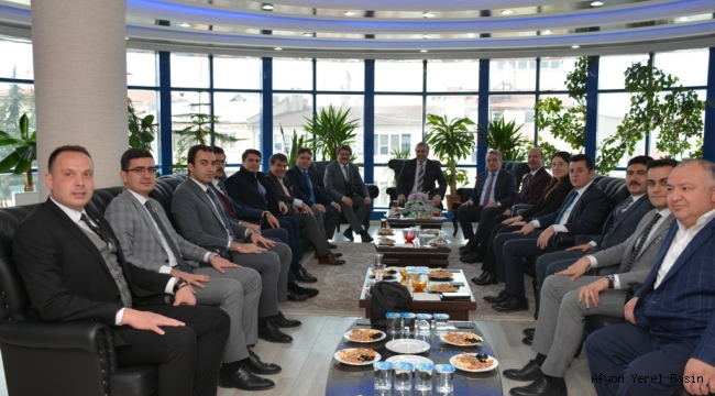 İlçe Kaymakamlarından Başkan Bozkurt’a Ziyaret