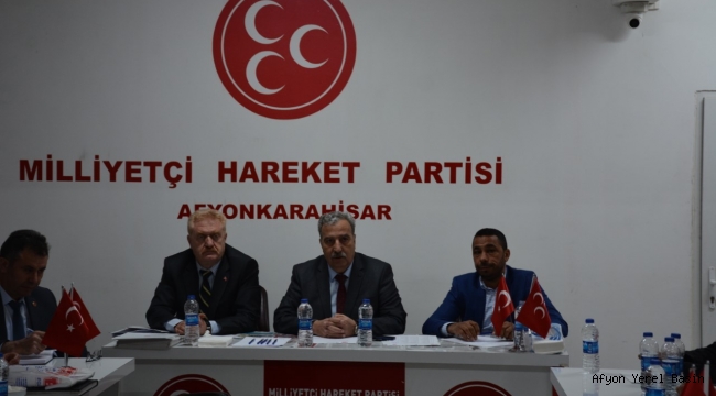 Kocacan, ilçe başkanları ile buluştu