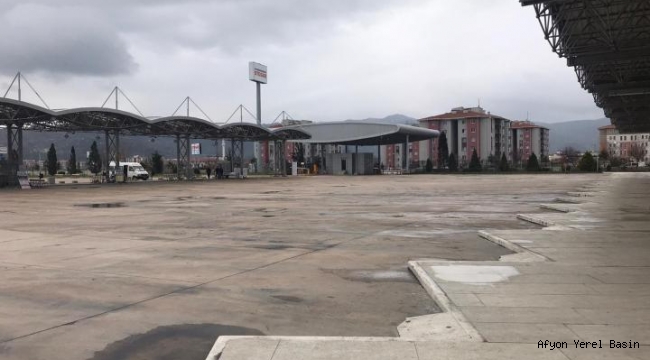 Otogarında Seferler Durdu..