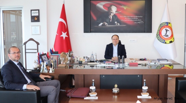 REKTÖR PROF. DR. OKUMUŞ’TAN SERTESER’E ZİYARET
