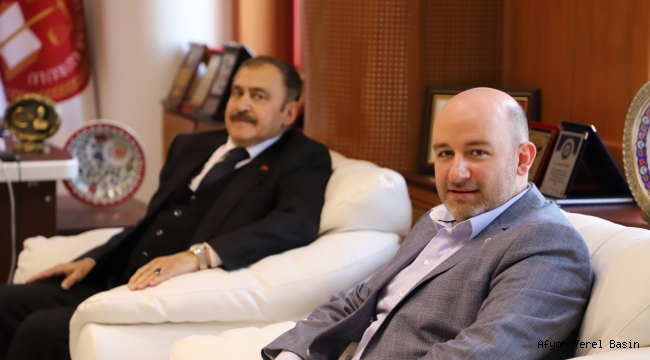 Sezen ve Eroğlu’ndan ziyaret turu