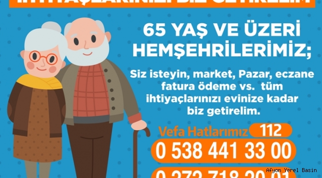 Sokağa Çıkmayın İhtiyaçlarınızı Biz Getirelim..