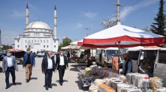 BAŞKAN ZEYBEK PAZARYERİNDE