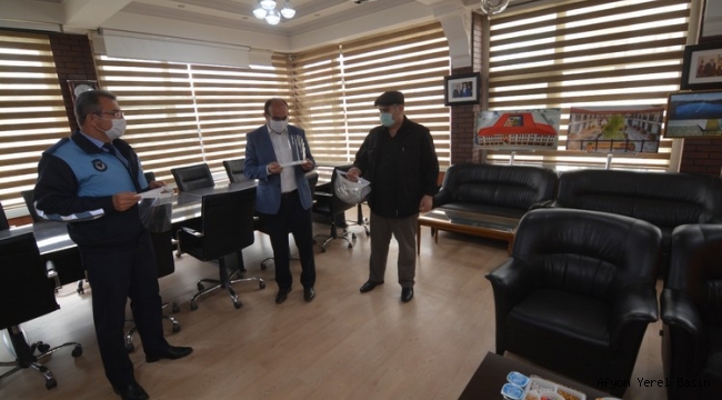 BELEDİYE PERSONELİ’NE KORUYUCU SİPERLİK DESTEĞİ