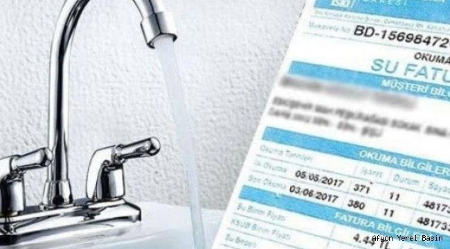 Emirdağ Belediyesinden su faturalarında indirim ve erteleme