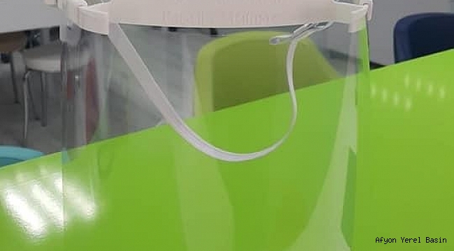 Fen Lisesi maske yapımına başladı