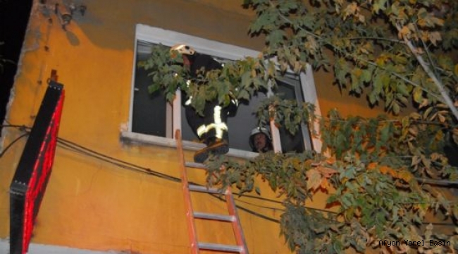 Afyonkarahisar'da Komedi Gibi Yangın İhbarı