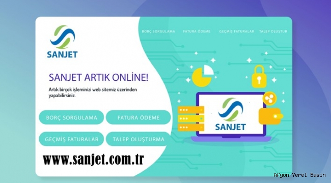 SANJET ARTIK ONLİNE