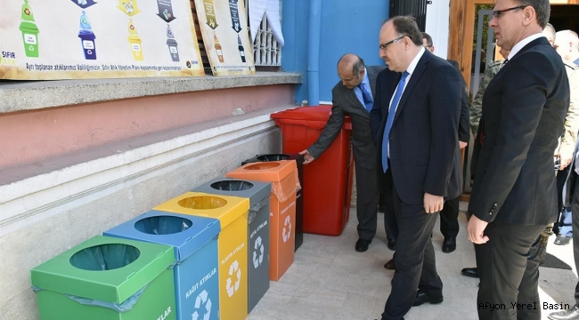 Afyonkarahisar Sıfır Atık Projesinde Öncü İllerden