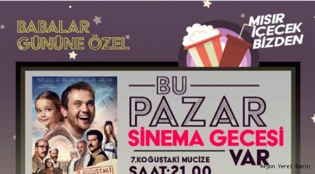 BABALAR GÜNÜNE ÖZEL ARABA´DA SİNEMA KEYFİ