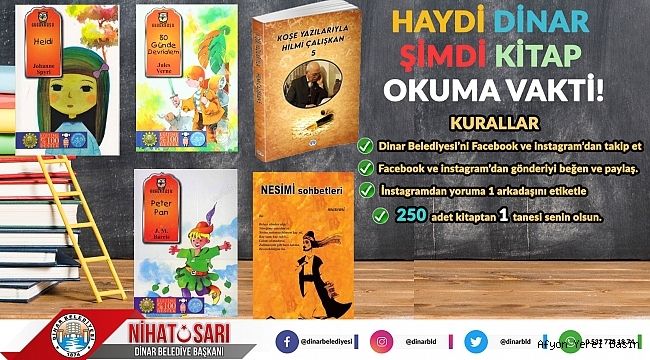 Haydi Dinar Şimdi Kitap Okuma Vakti