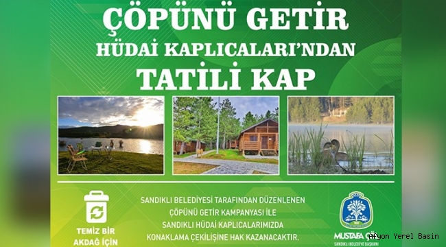 Akdağ tabiat parkında kampanya