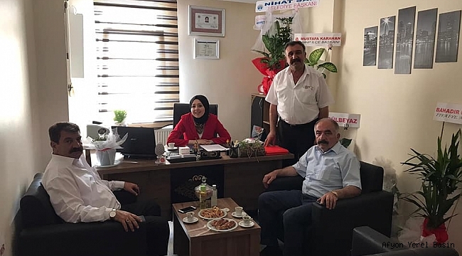 Belediye Başkanı Nihat Sarı’dan Yeni Açılan Avukatlık Bürosuna Ziyaret