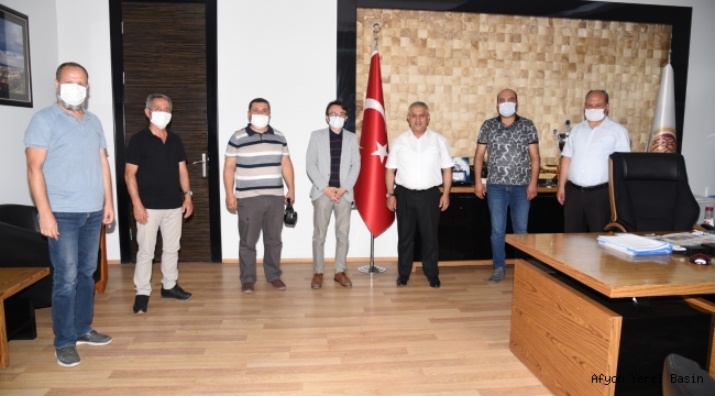 EĞİTİM BİR-SEN MEMET ZEYBEK BAŞKANI ZİYARET ETTİ