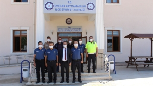 EVCİLER KAYMAKAMI ABDULLAH YÜKSEL KURUMLARI ZİYARET ETTİ