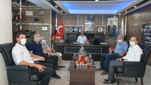 Gençlik Spor İl Müdürü Feyzullah Dereci’den Başkan Bozkurt’a Ziyaret.