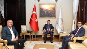 Vali Gökmen Çiçek Ziyaretçilerini Ağırlamaya Devam Ediyor