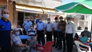 Adem Öztürk Covid-19 Denetimlerine Devam Ediyor.