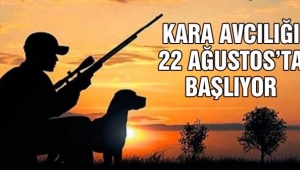 Av Dönemi 22 Ağustos 2020 tarihinde başlayacak..