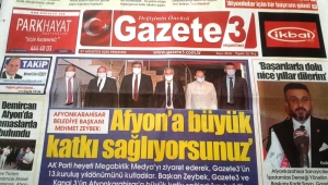 BAŞARILI NİCE 13 YILLARA GAZETE 3..