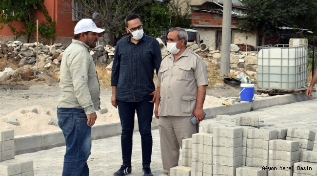 Başkan Ahmet Şahin, İlçe Genelinde Yürütülen Çalışmaları Yerinde İnceledi