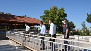  Bilici, Alabalık Tesisinde İncelemelerde Bulundu.