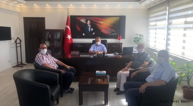 BOL-DAV BOLVADİN KAYMAKAMI ADEM ÖZTÜRK'Ü ZİYARET ETTİ
