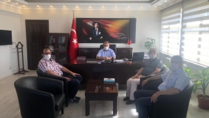 BOL-DAV BOLVADİN KAYMAKAMI ADEM ÖZTÜRK'Ü ZİYARET ETTİ