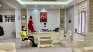  Bölge Trafik Denetleme İstasyon Amiri Tortop'u Ziyaret Etti..