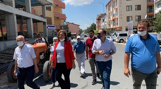 CHP Milletvekili Köksal Dinar’da Halka Buluştu