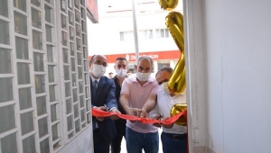 ÇÖL İŞ YERİ AÇILIŞINA KATILDI..