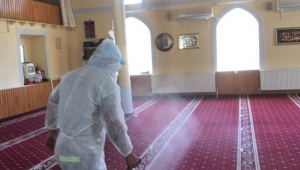 DEZENFEKTEN CİHAZI İLE İLAÇLAMA..