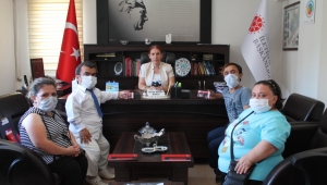 Ercan Kubaş Sanat Tiyatrosu'ndan Ziyaret