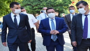 Gökmen Çiçek Çay İlçesini Ziyaret Etti.