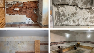 Jeotermal Kaplıca Tesisi Tadilat Çalışmaları Devam Ediyor..