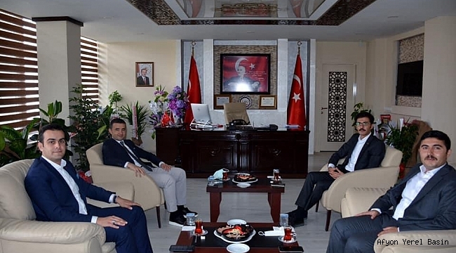 Kaymakamlardan Hayırlı Olsun Ziyareti